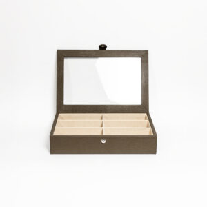 Caja lentes vidrio