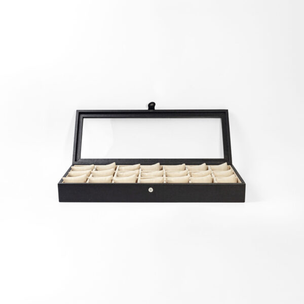 Caja de reloj (21) vidrio